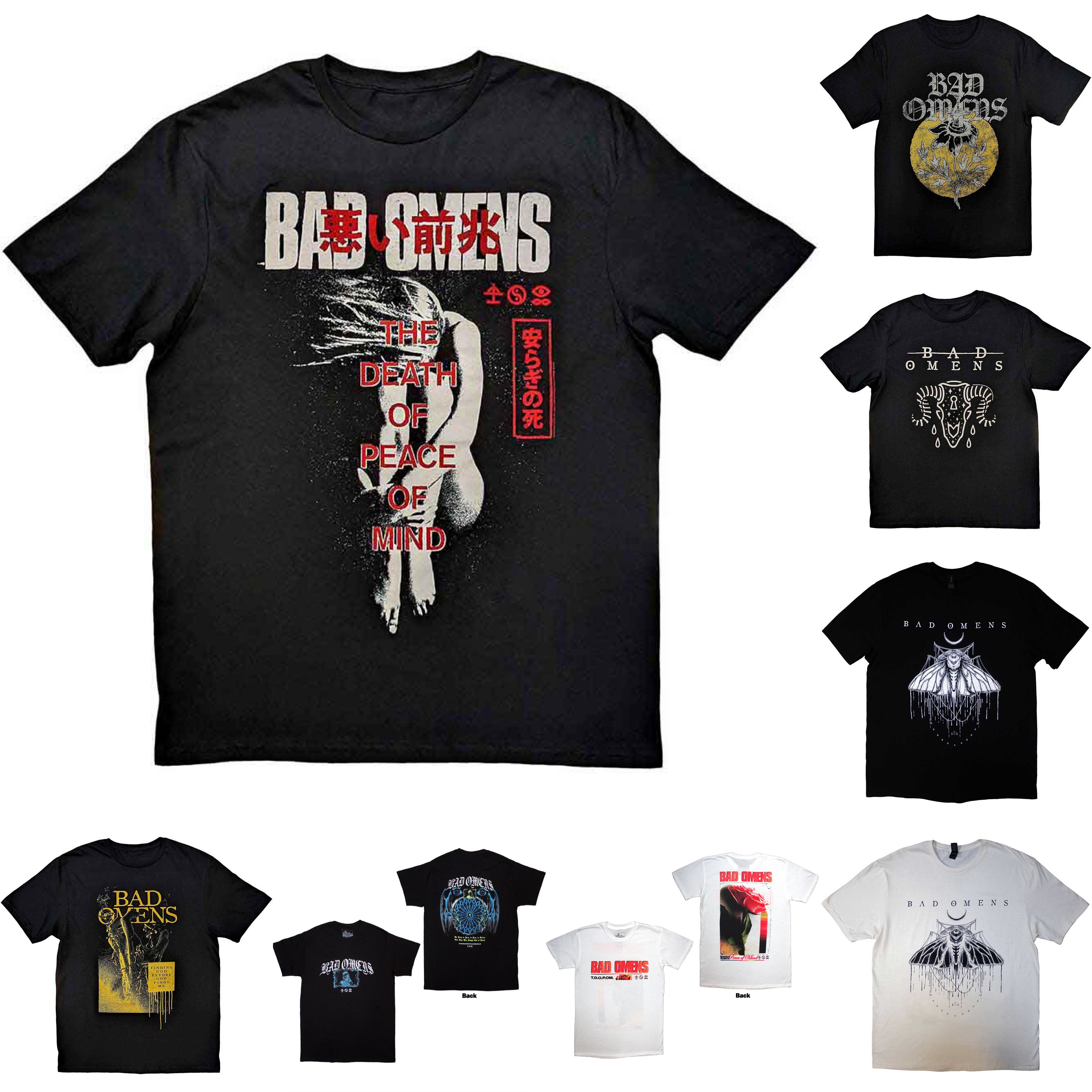 [PREORDER] เสื้อวง BAD OMENS T-SHIRT ลิขสิทธิ์แท้ UK รวมลายสุดฮิต