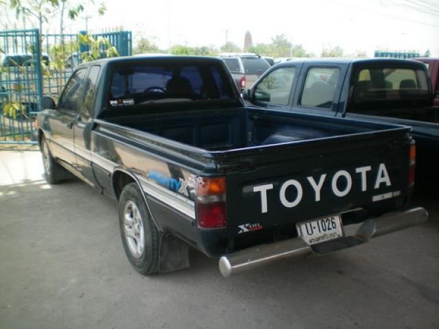 ฝาท้าย/ฝาท้ายกระบะ Toyota Mighty-X 1987-1991 (ไมตี้เอ็กซ์)(MTX)(มือเปิดข้าง/มีตัวหนังสือ) - BangplusOnline