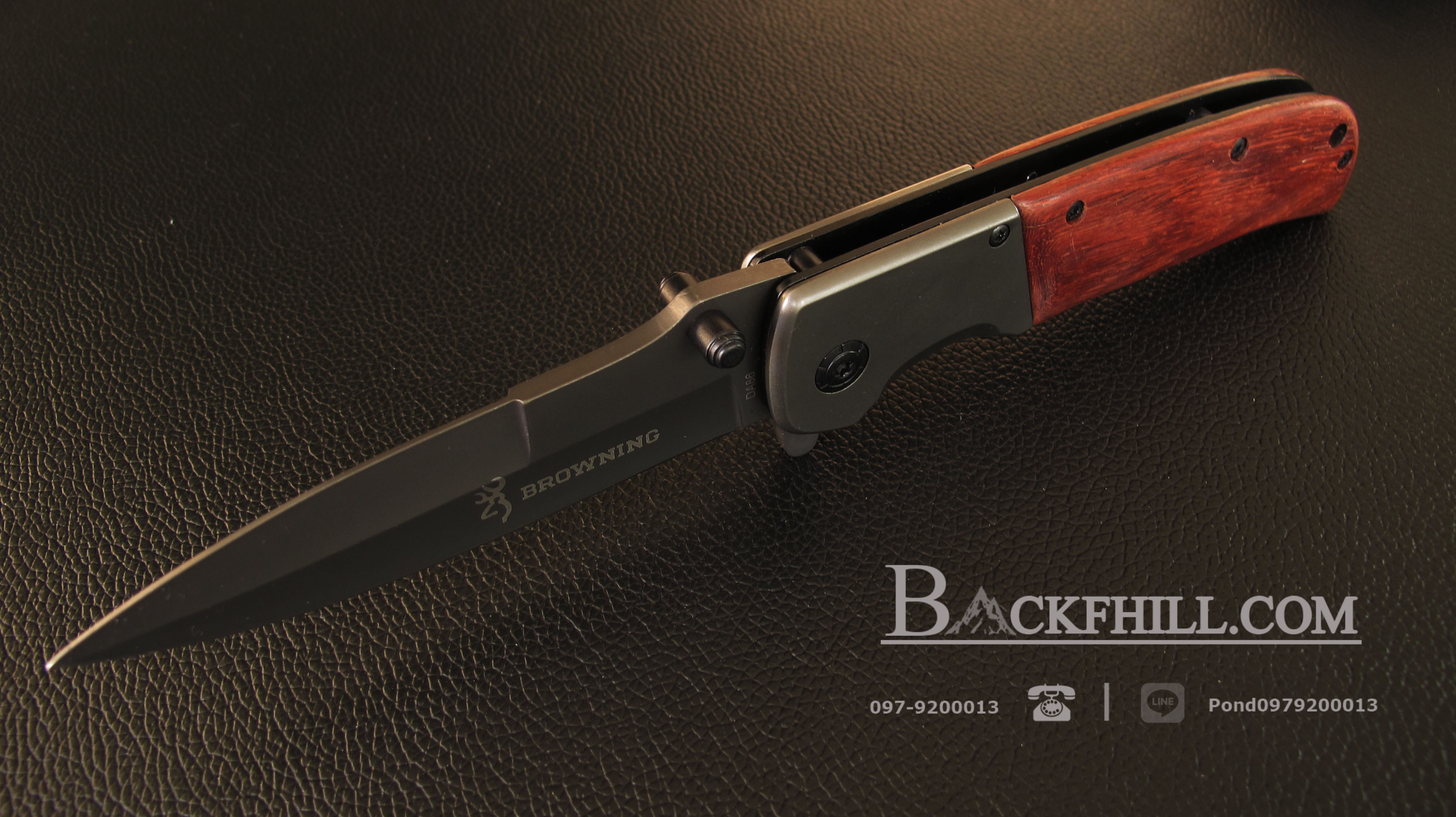 มีดพับ BROWNING DA86 Stainless Steel มีด OME เกรดดี