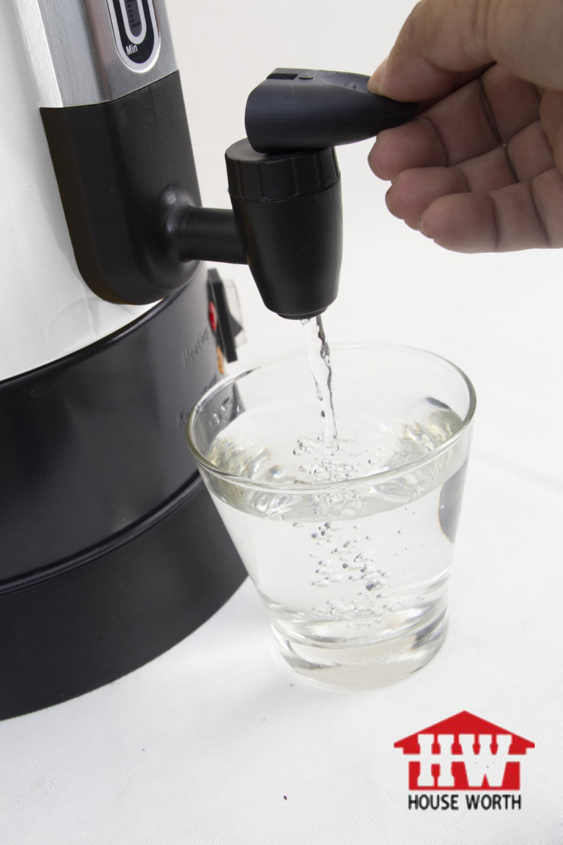 ถังต้มน้ำไฟฟ้า HOUSE WORTH ถ้งต้มน้ำสแตนเลส 8.8 ลิตร