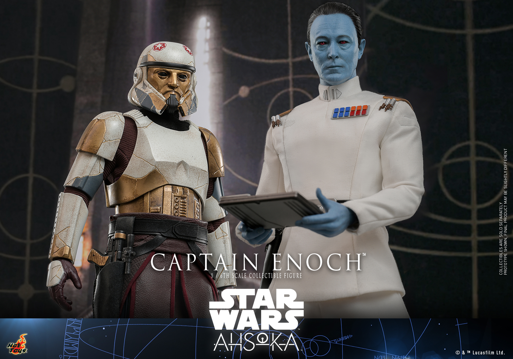 Hot Toys TMS120 1/6 Star Wars: Ahsoka™ - Captain Enoch™