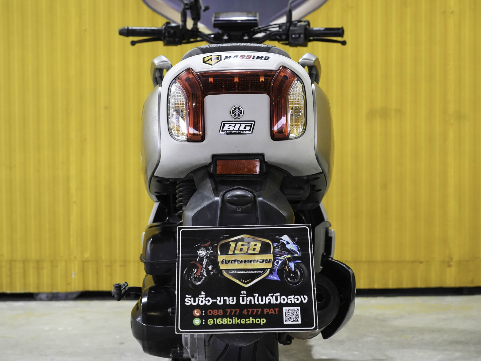 YAMAHA Q-BIX S 125 ปี 2018 ปล่อยตามสภาพ