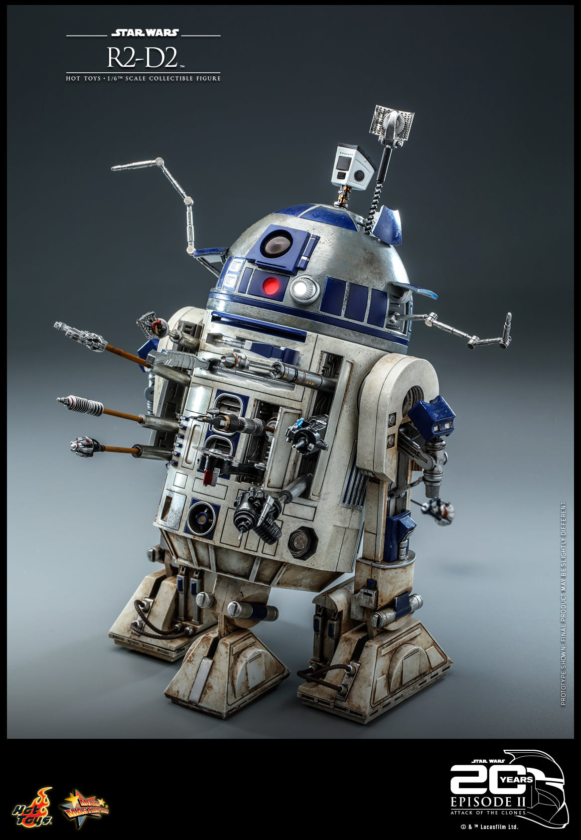 Hot Toys MMS651 1/6 Star Wars Episode II: Attack of the Clones™ - R2-D2™