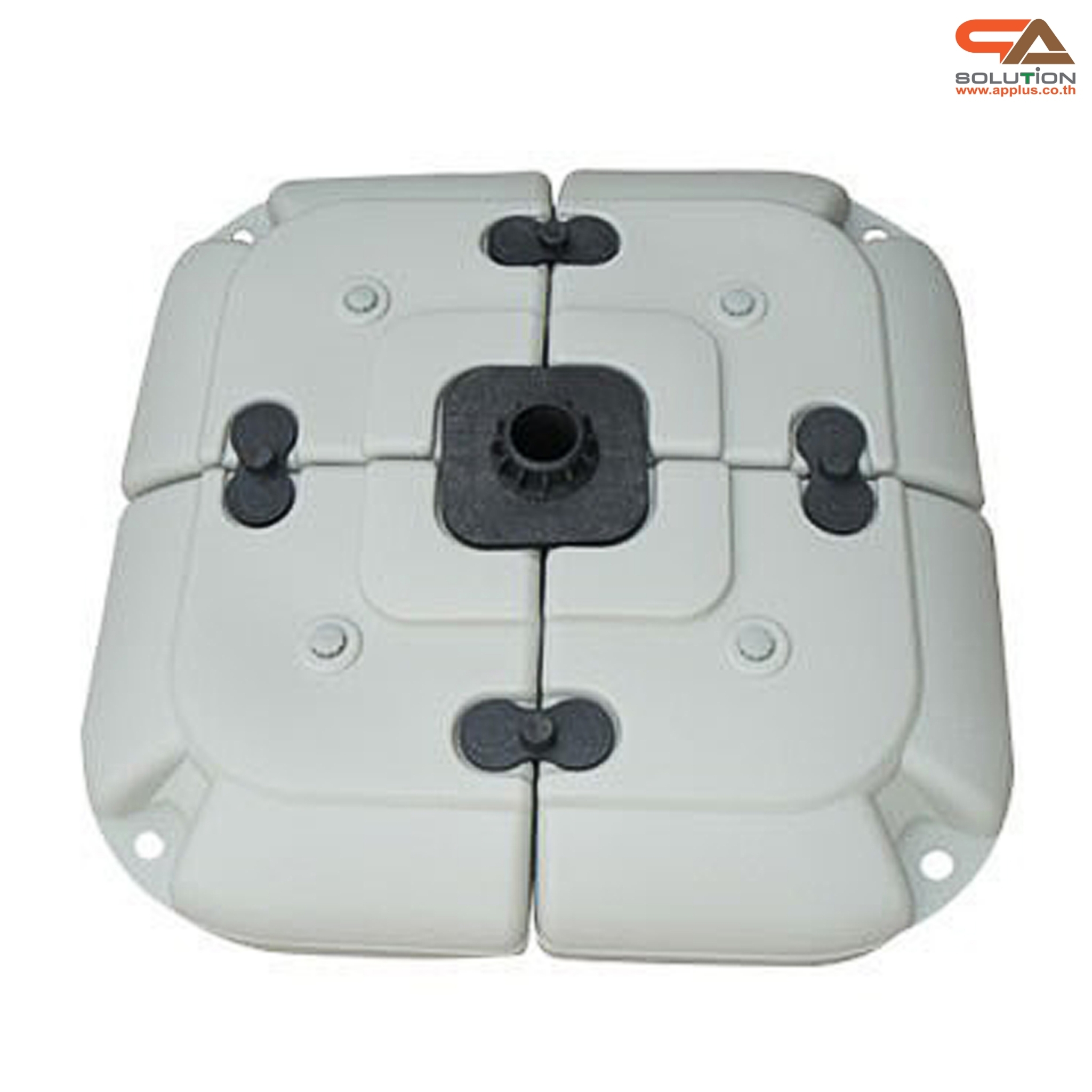 ธงญี่ปุ่น ไจแอนท์ ฐานน้ำ ขนาด 5 m. โครงอะลูมิเนียม ถอดประกอบได้ พร้อมผ้าธงขนาด (W)120 x (H)350 cm.