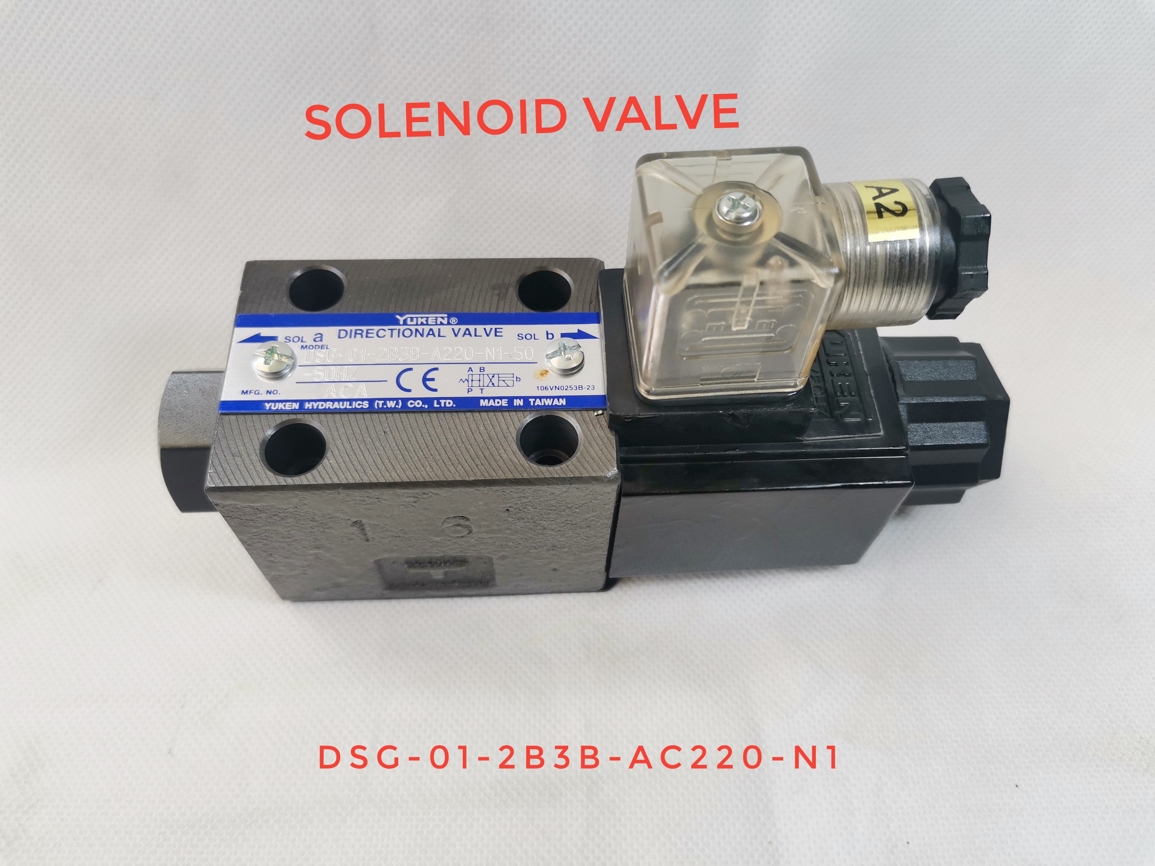 Solenoid valve hydraulic DSG-01-2B3B-AC220V-N1