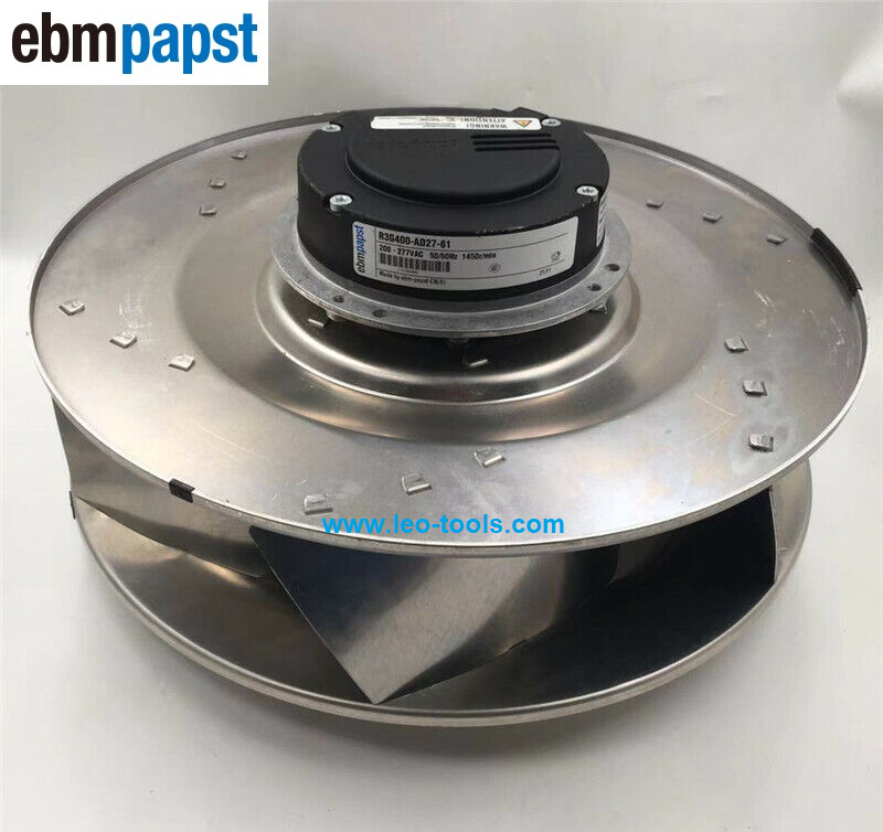 Ebm-papst Centrifugal Fan R3G400-AD27-61 200-277VAC 370W
