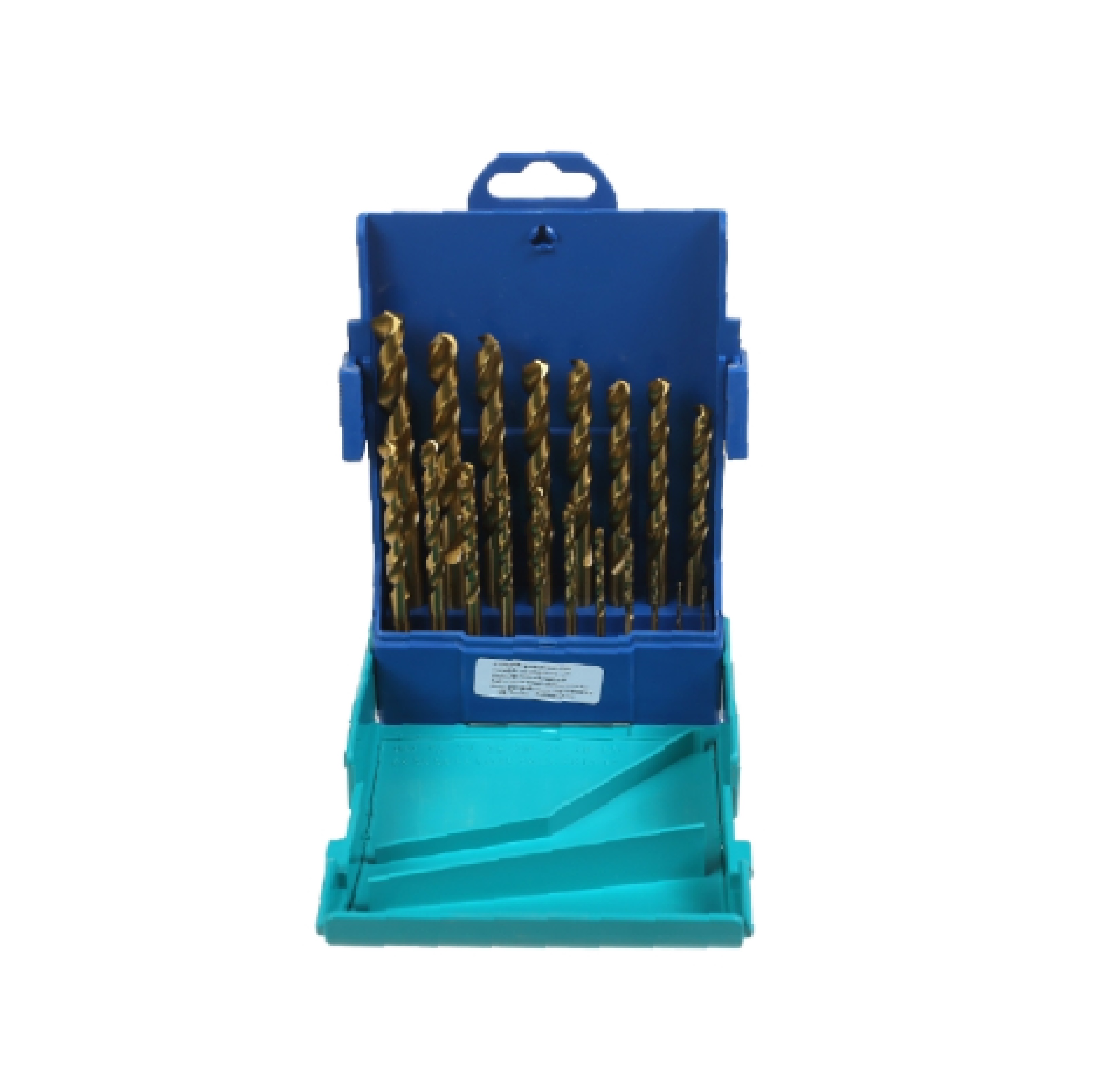 HELLER ชุดดอกเจาะเหล็กทอง 19 ชิ้น รุ่น HSS-TIN