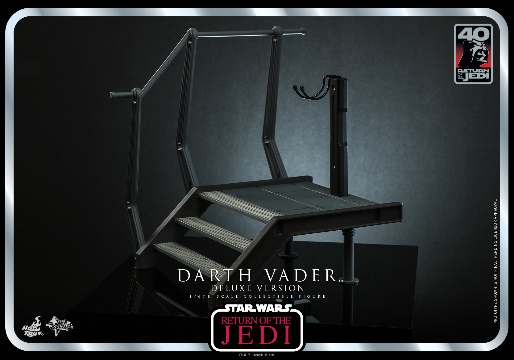 Hot Toys MMS700 1/6 Star Wars Episode VI: Return of the Jedi ™ - Darth Vader™ (Deluxe Version)