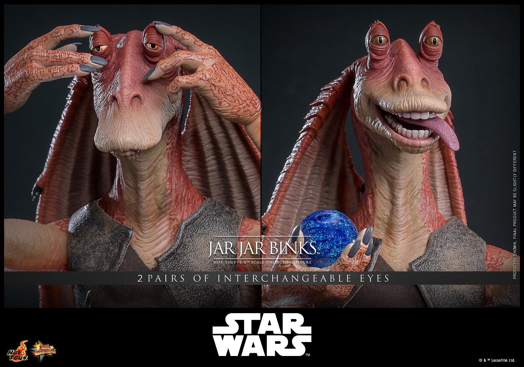 Hot Toys MMS807 Star Wars: The Phantom Menace - Jar Jar Binks