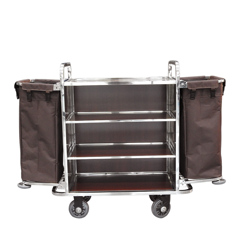 3-layer cleaning cart-Housekeeping cart