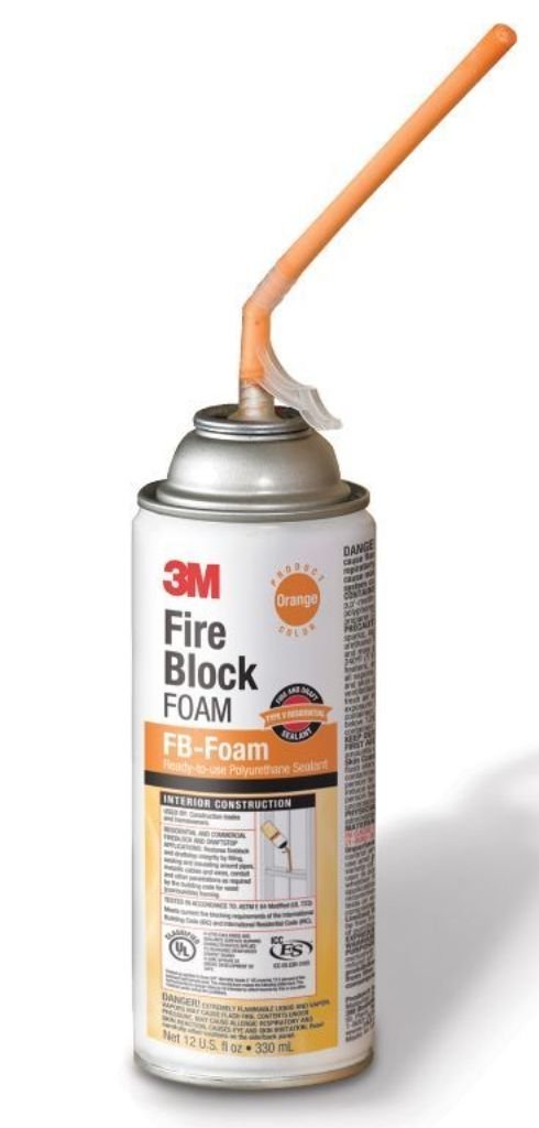 3M Fire Block Foam โฟมอุดช่องว่างกันไฟลาม