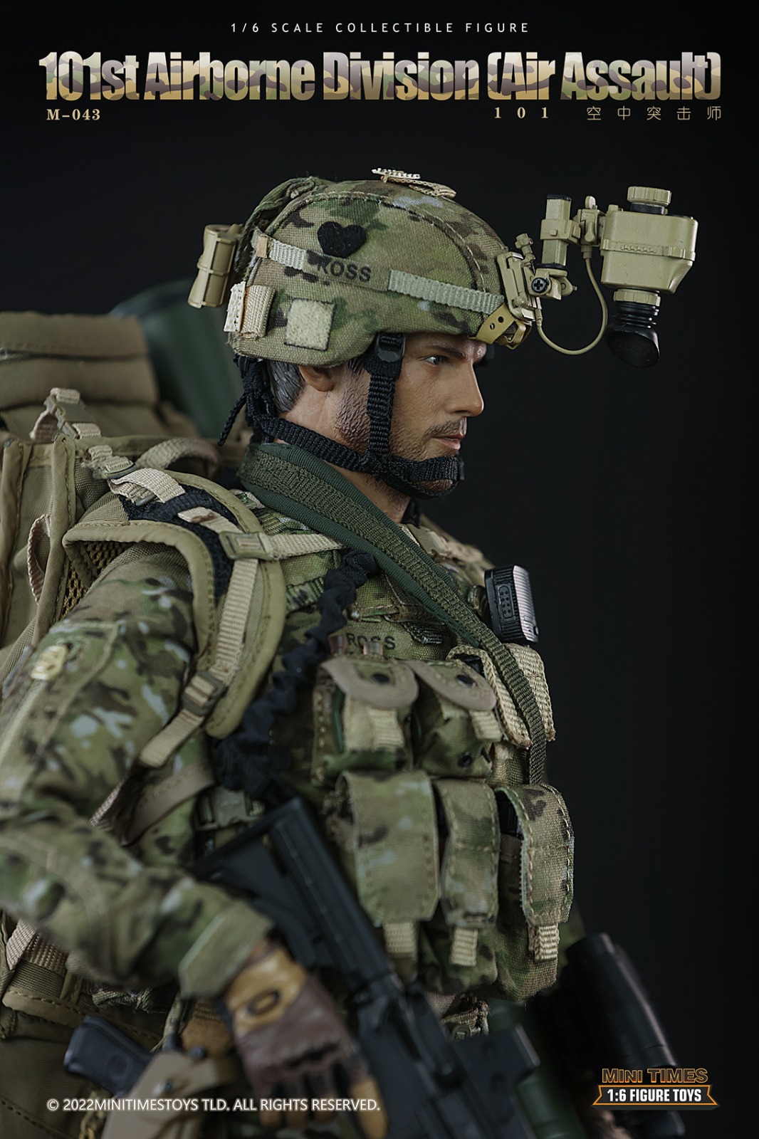 MINI TIME MT-M043 1/6 101st Airborne Division Air (Assault)