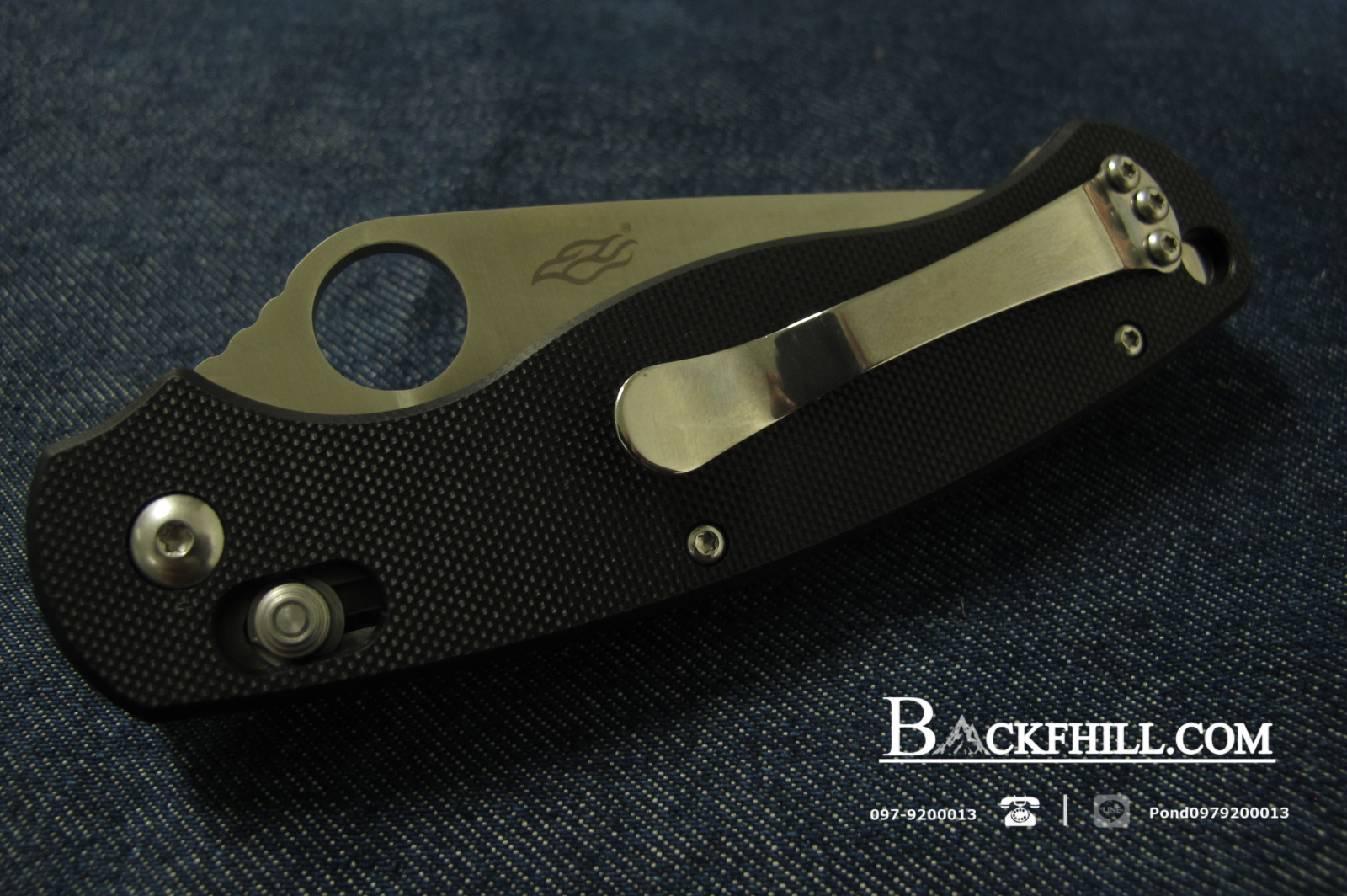 มีด Ganzo รุ่น G729-BK Folding Knife Handle G10.