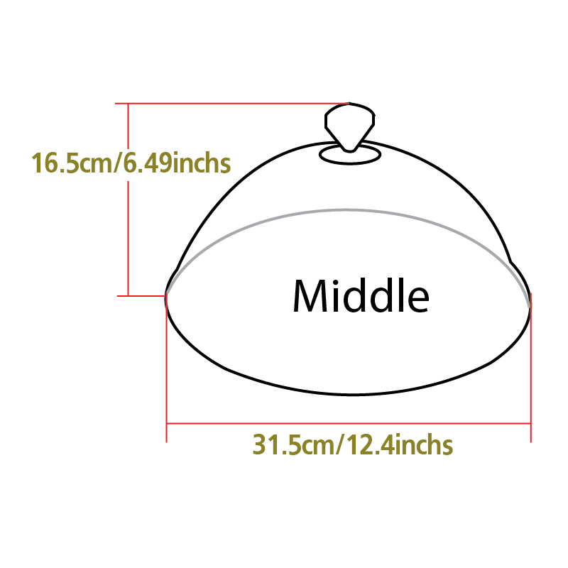 Dome food cover 31.5 cm.(M)