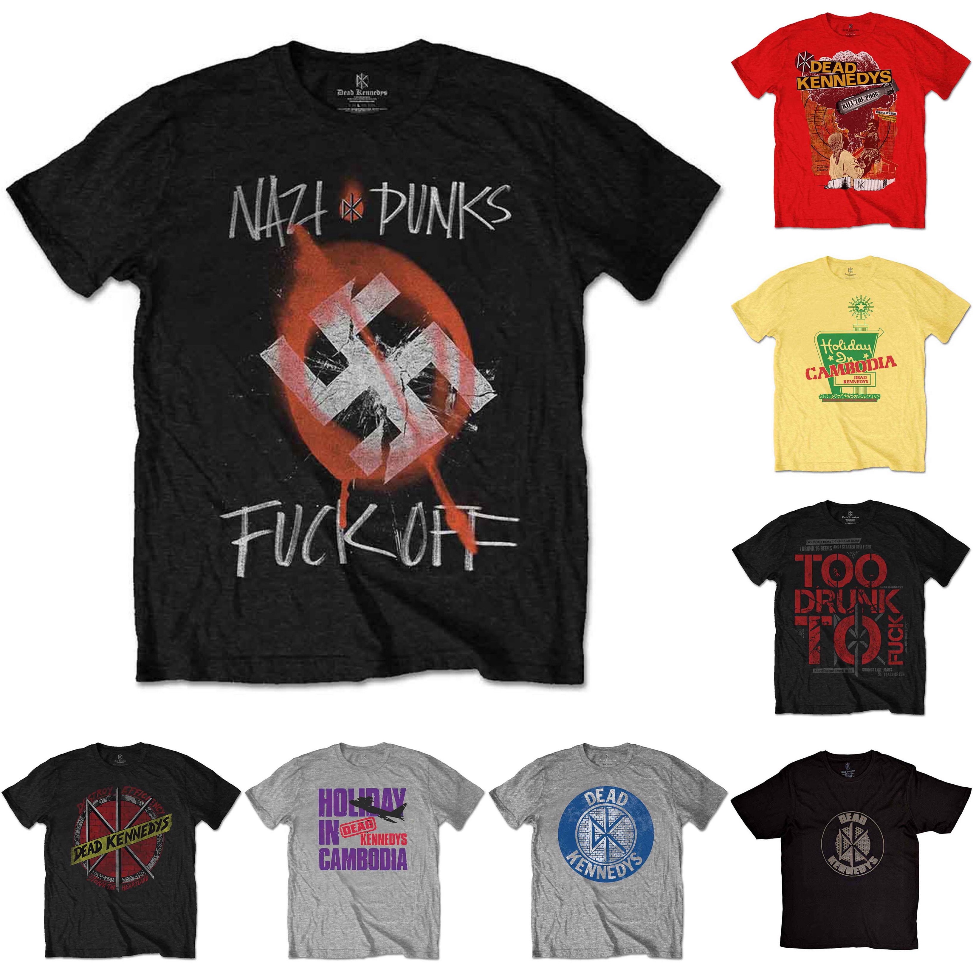 🇬🇧เปิด PREORDER เสื้อวง DEAD KENNEDYS T-SHIRT รวมแบบสุดฮิต ลิขสิทธิ์ของแท้ UK 🤘🔥