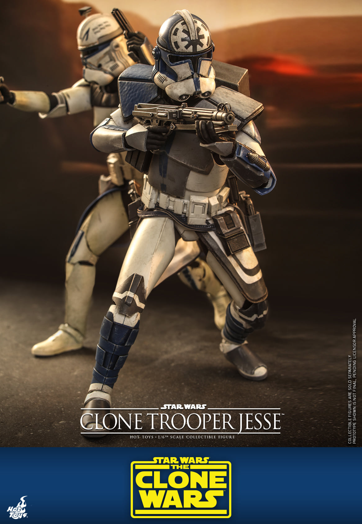 Hot Toys TMS064 1/6 Star Wars: The Clone Wars™ - Clone Trooper Jesse