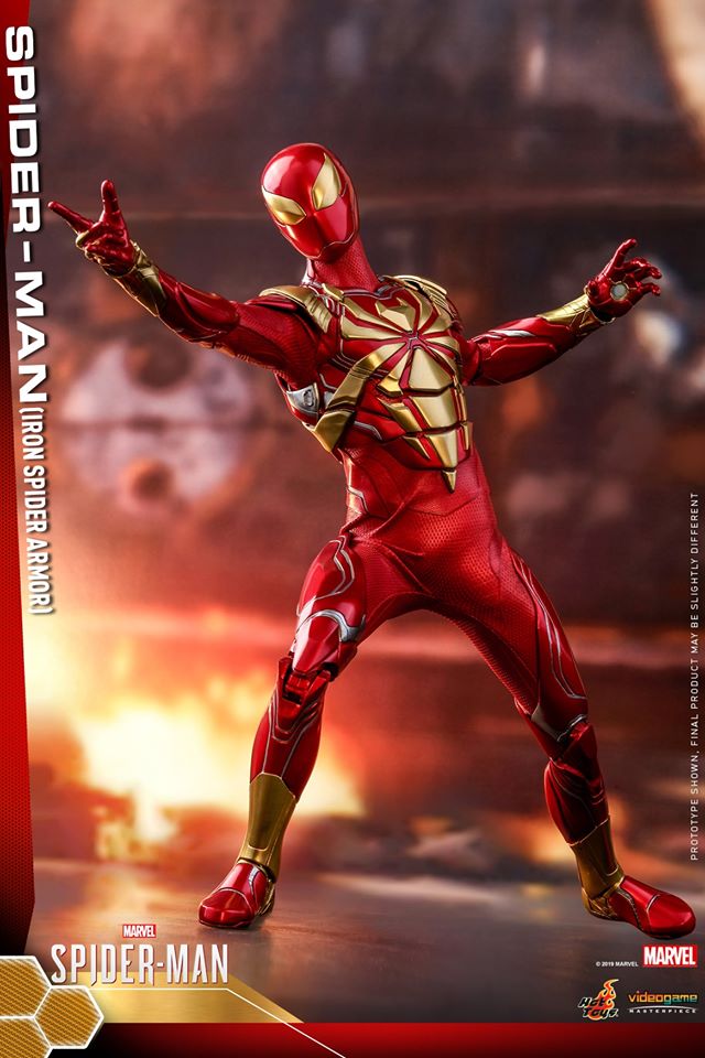 Hot Toys VGM38 Marvel's Spider-Man 1/6 Spider-Man (Iron Spider Armor)