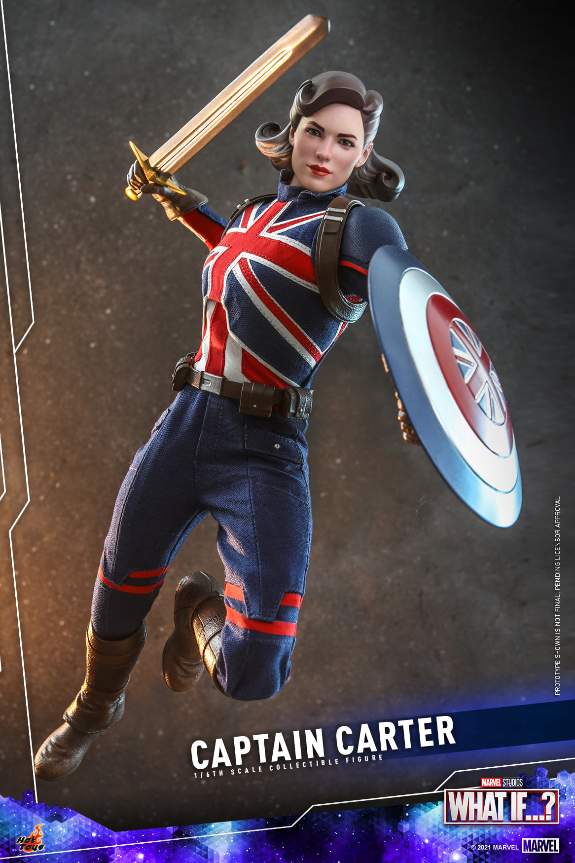 Hot Toys TMS059 1/6 What If... - Captain Carter