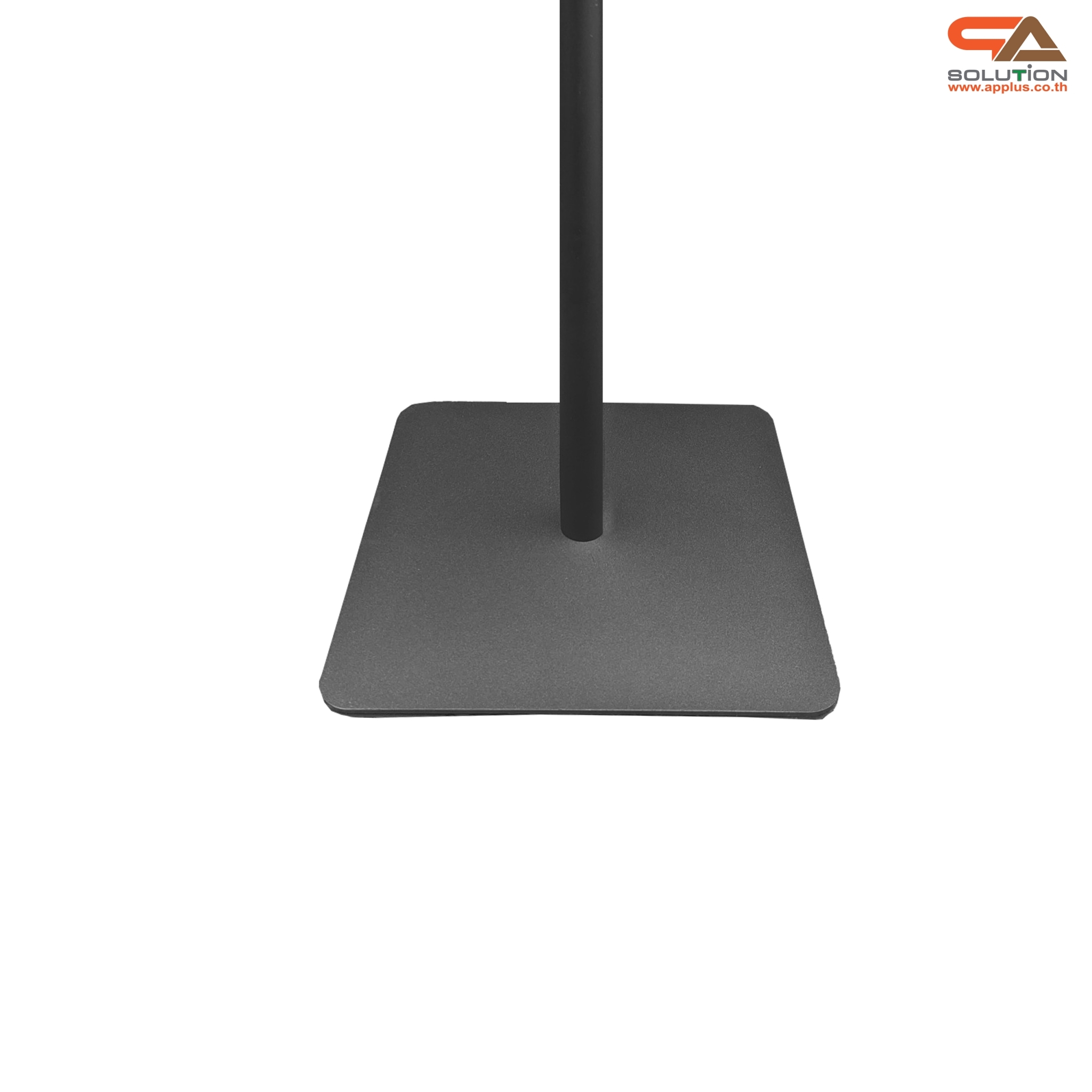 CLEARANCE SALE! โปสเตอร์สแตนด์เหล็ก A3 สีดำ เสาเดี่ยว ปรับสูง-ต่ำได้ ฐานสี่เหลี่ยม โชว์งานพิมพ์ 2 ด้าน ถอดประกอบได้ เคลื่อนย้ายสะดวก