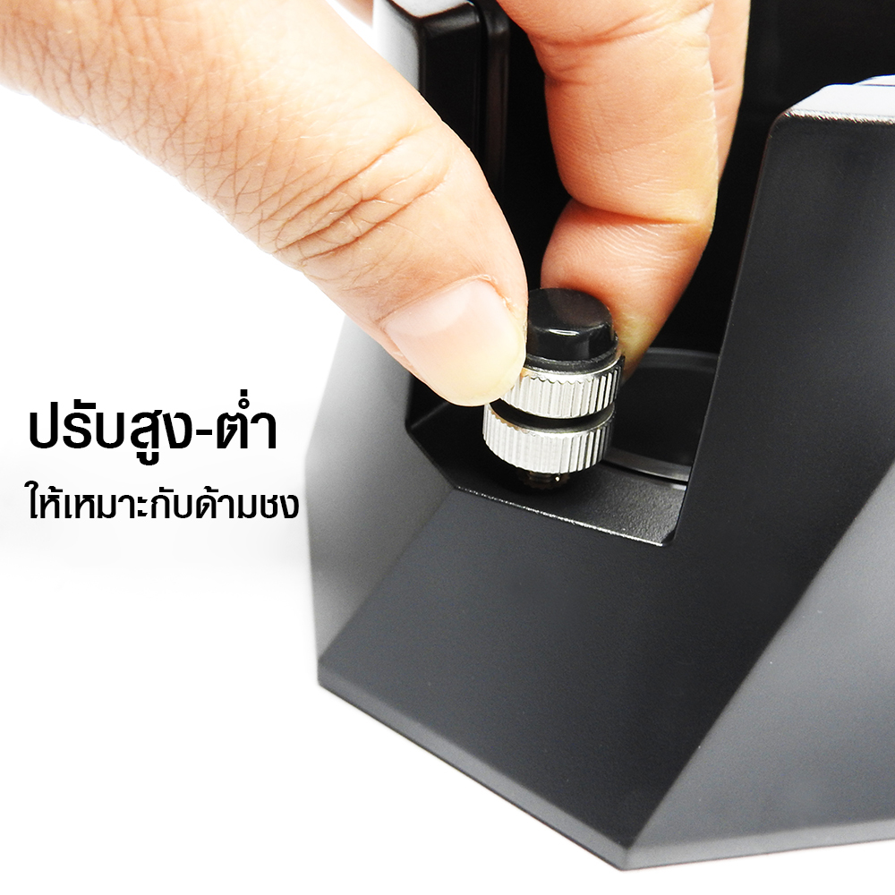 แท่นกดกาแฟ พักด้ามชง ฐานทรงแปดเหลี่ยม