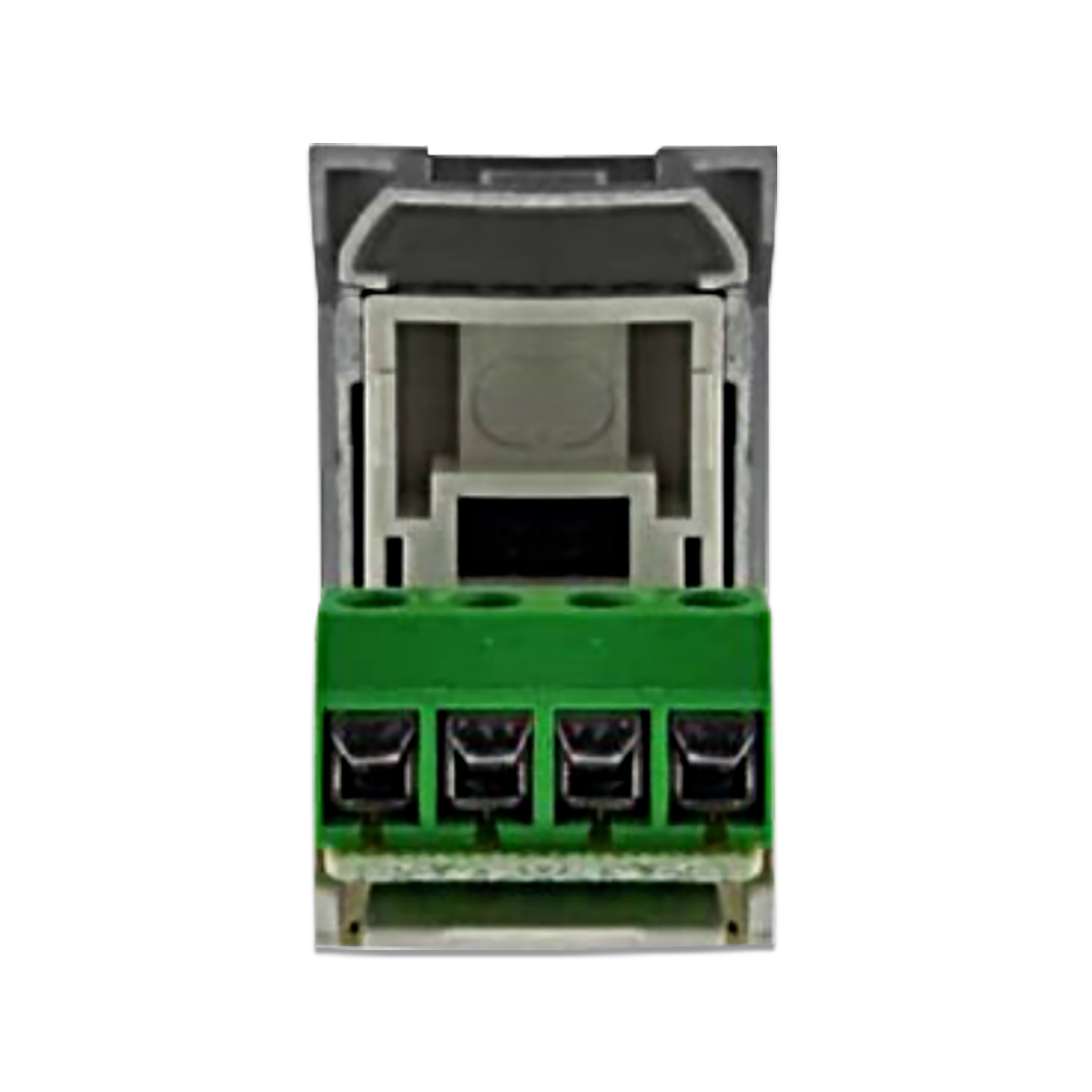 NANO เต้ารับโทรศัพท์ 4 สาย ขนาด 1 ช่อง Urban series สีดำ รุ่น UR-TEL4B (20 ชิ้น/กล่อง)