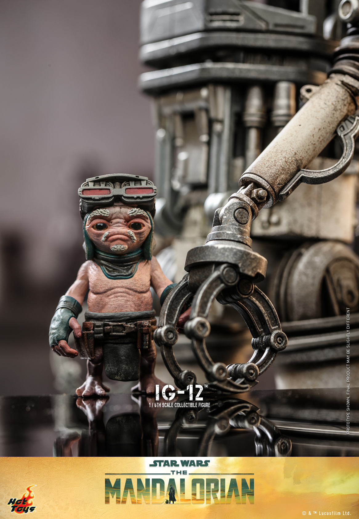Hot Toys TMS104 1/6 Star Wars: The Mandalorian™ - IG-12™