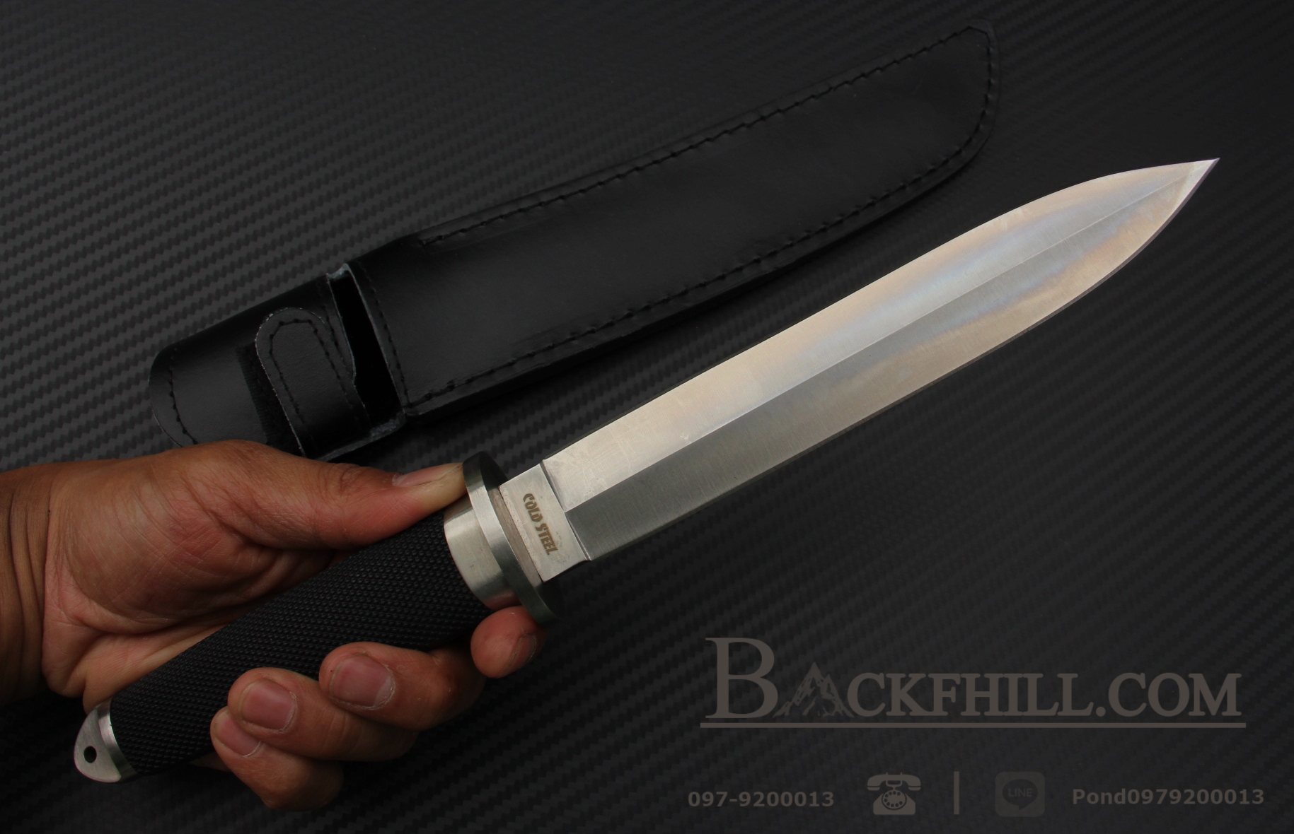 มีดใบตาย COLD STEEL MAGNUM TAI PAN ใบมีดสองคม (OME) AAA พร้อมซอง