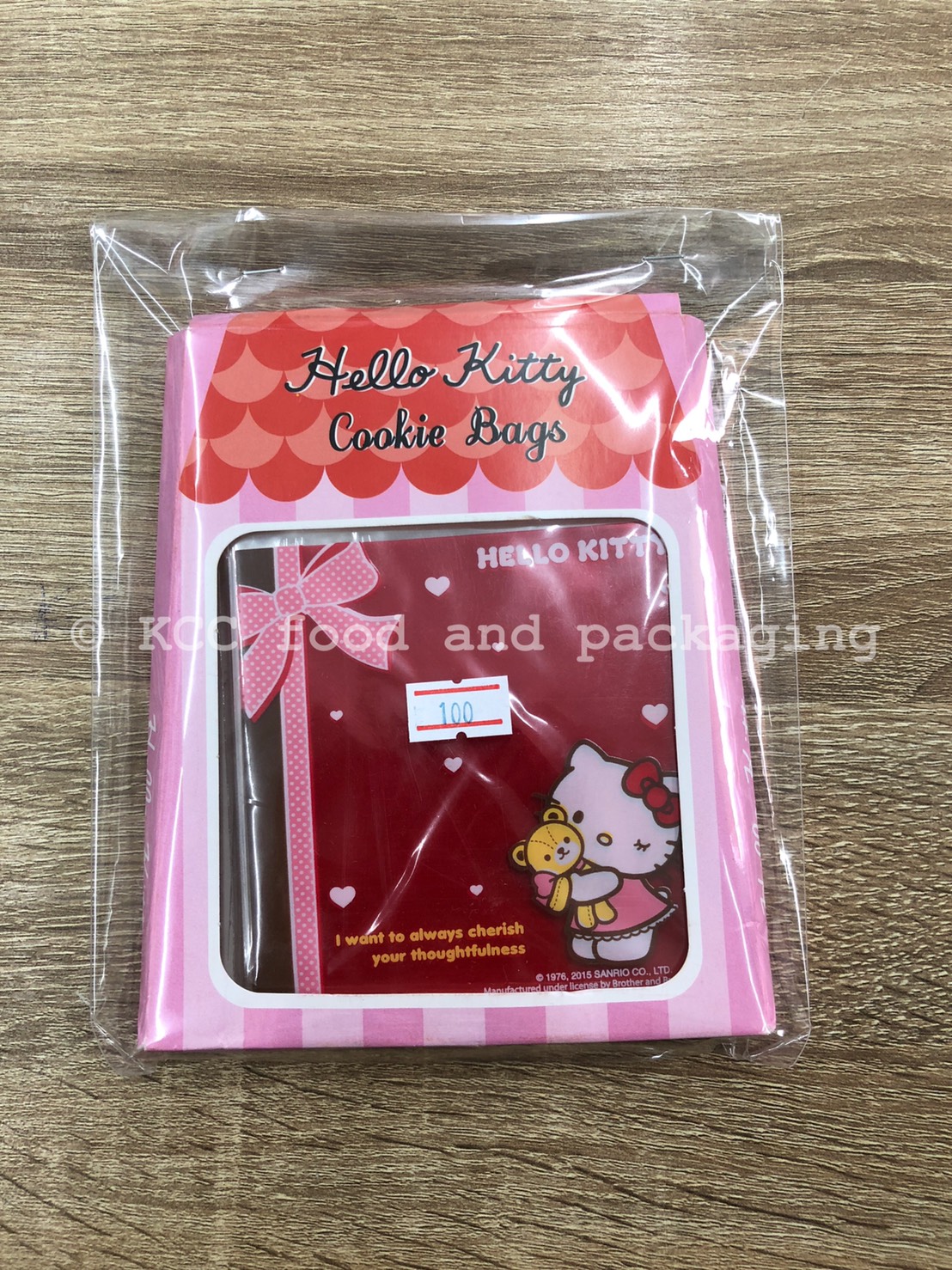 ถุงขนม Boxjourney 10x10 cm. (100ใบ)