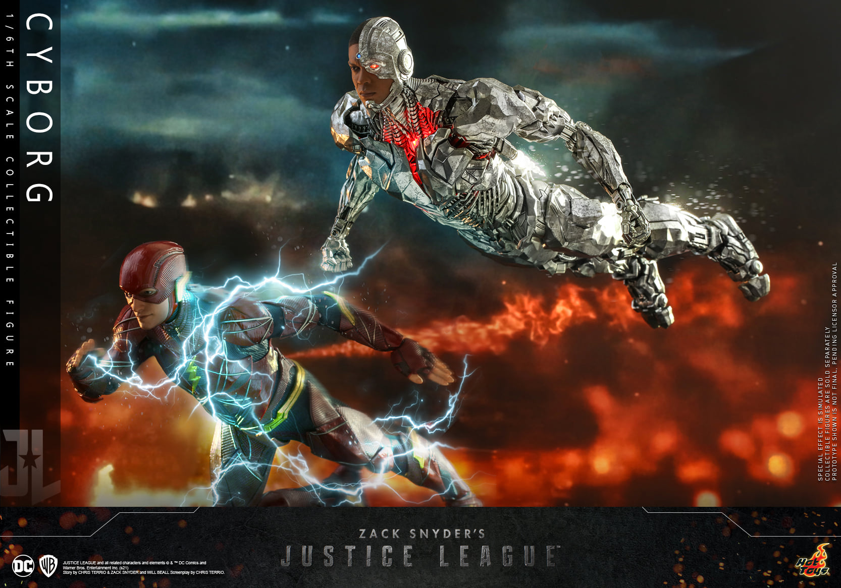 Hot Toys TMS057 1/6 Zack Snyder's Justice League - Cyborg