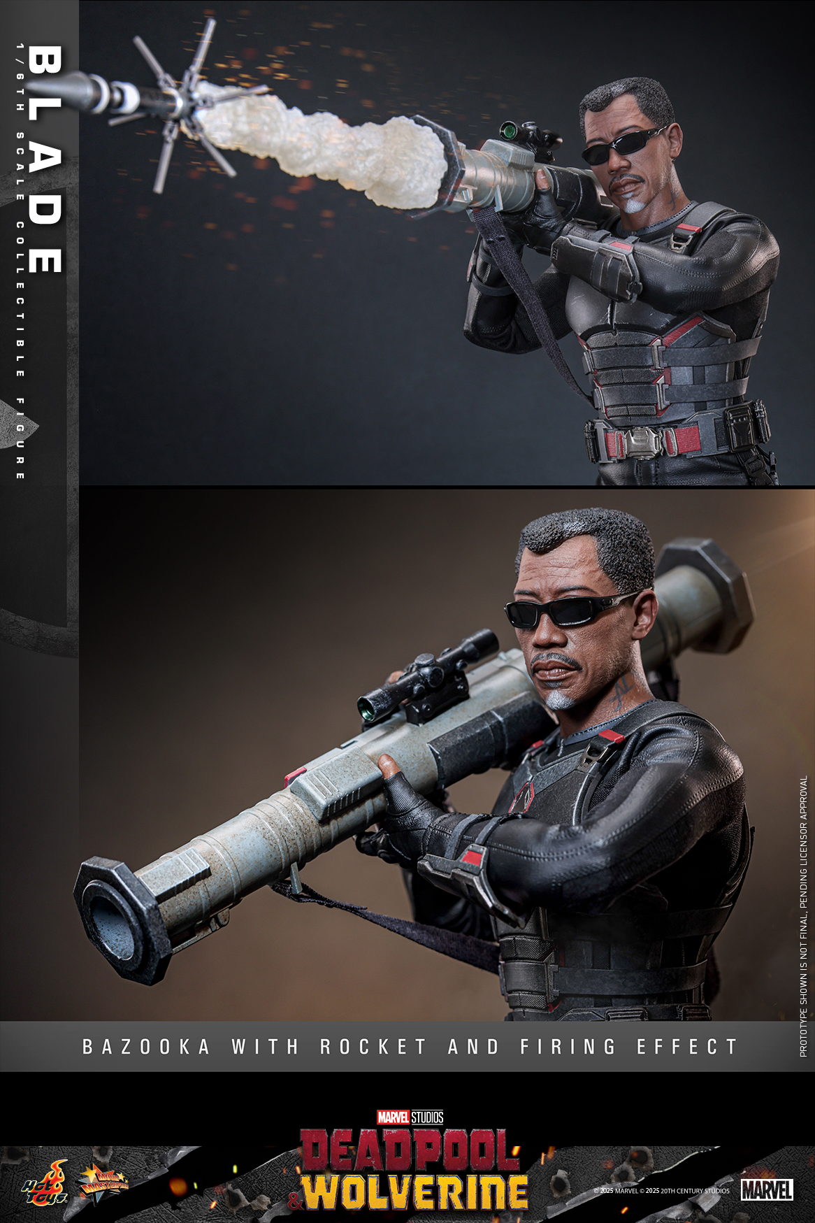 Hot Toys MMS791 Deadpool & Wolverine - Blade (First Edition)