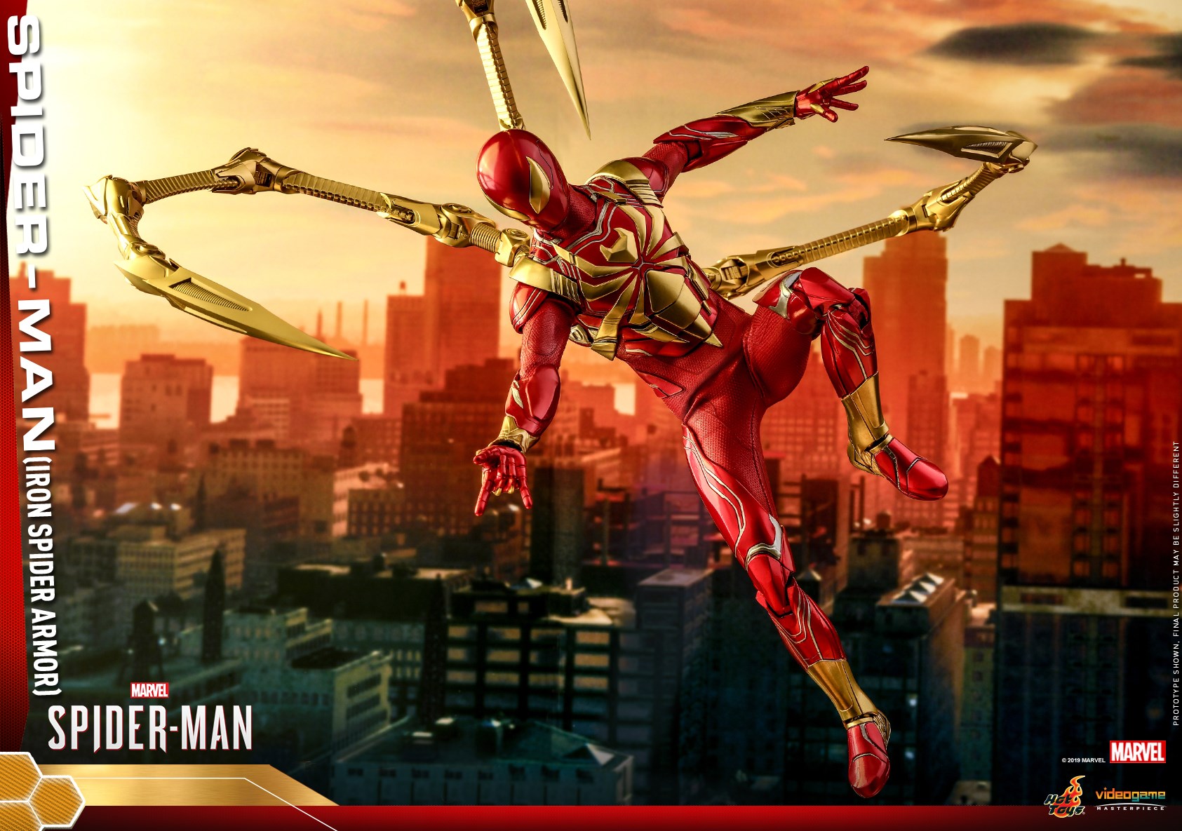 Hot Toys VGM38 Marvel's Spider-Man 1/6 Spider-Man (Iron Spider Armor)