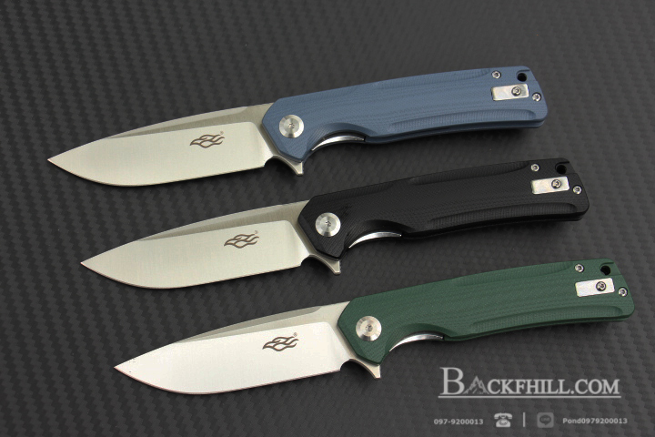 มีดพับ Ganzo กานโซ่ รุ่น FH91-BK ด้ามสีดำ / ใบมีด D2 Steel / ด้ามจับ G10 ของแท้ 100%