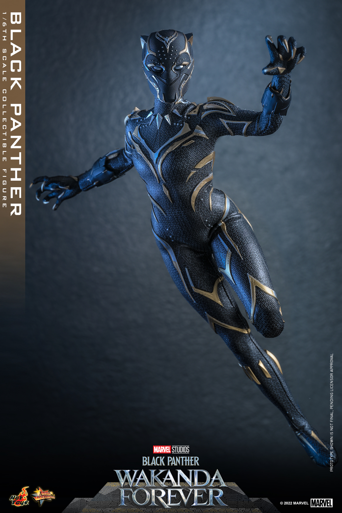 Hot Toys MMS675 1/6 Black Panther: Wakanda Forever - Black Panther