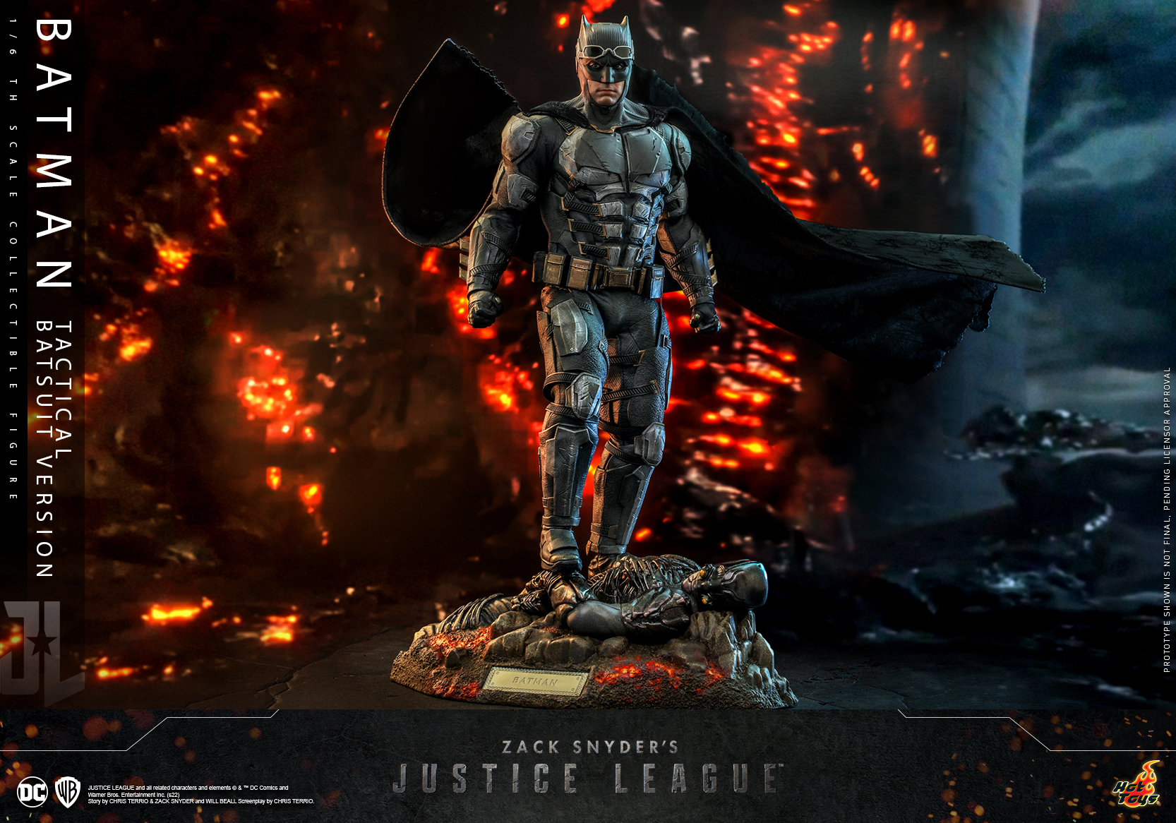 Hot Toys TMS085 1/6 Zack Snyder's Justice League - batman (Tactical Batsuit Version)
