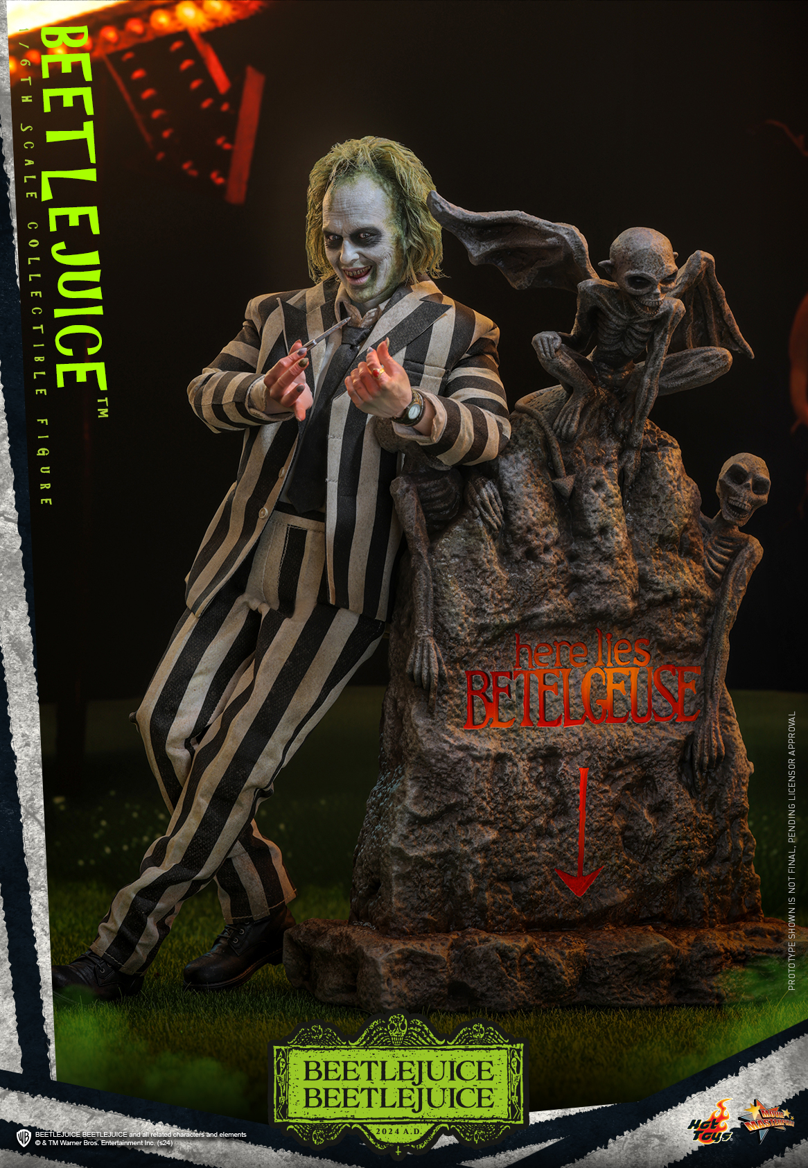 Hot Toys MMS767 Beetlejuice Beetlejuice - Beetlejuice