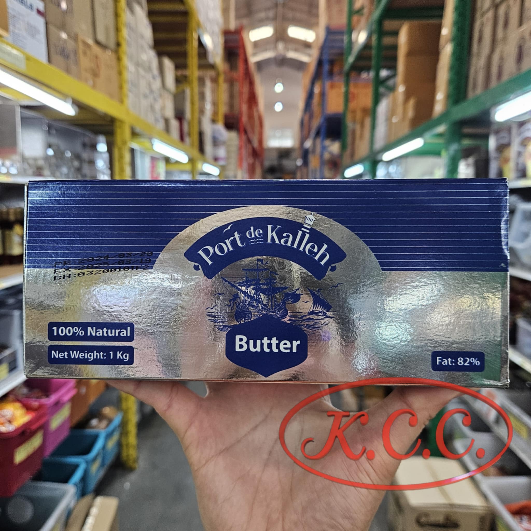 พอท เดอ คาเละห์ เนยจืด 82% แฟท (Port de Kalleh) Unsalted butter 82% Fat