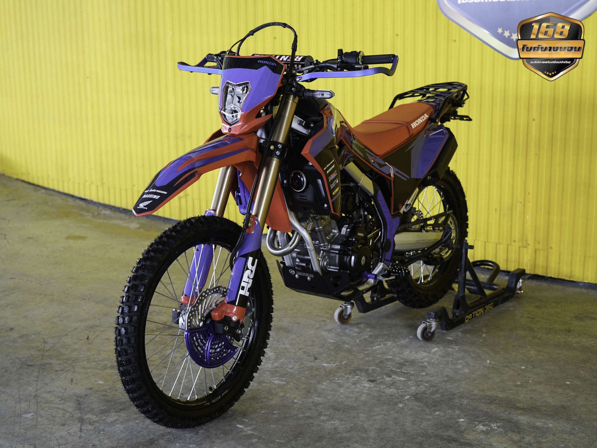NEW Honda CRF300 L 2025 (รถป้ายเเดงเเต่งให้ครบ สด-ผ่อน )