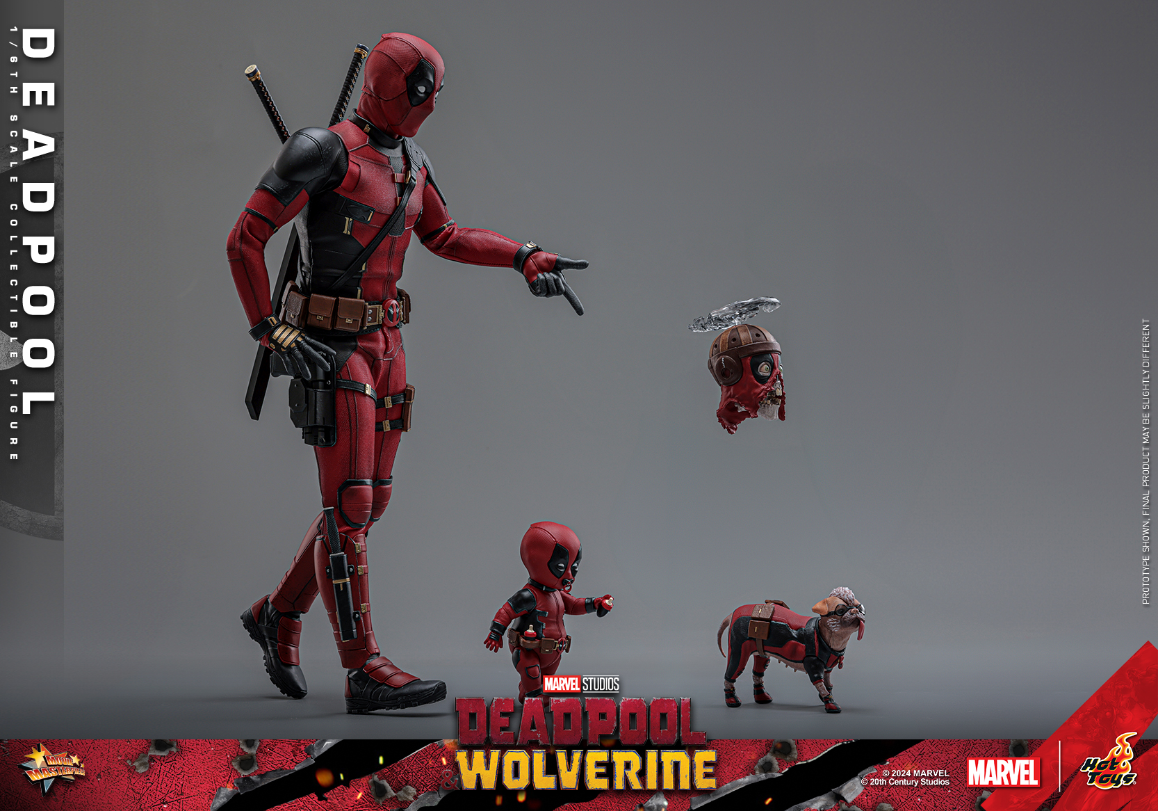 Hot Toys MMS746B Deadpool & Wolverine - Deadpool (Special Edition)