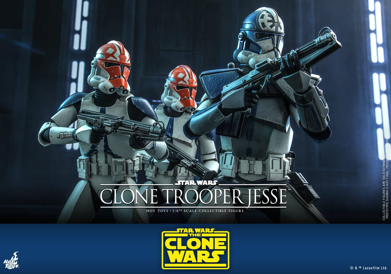 Hot Toys TMS064 1/6 Star Wars: The Clone Wars™ - Clone Trooper Jesse