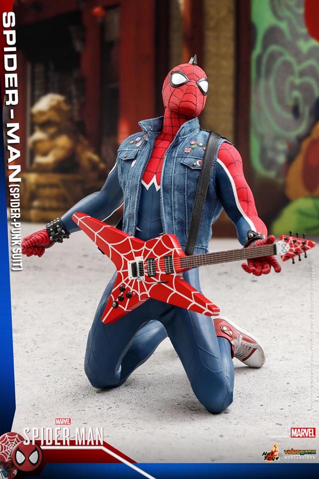 Hot Toys VGM32 MARVEL'S SPIDER-MAN - SPIDER-MAN (SPIDER-PUNK SUIT)