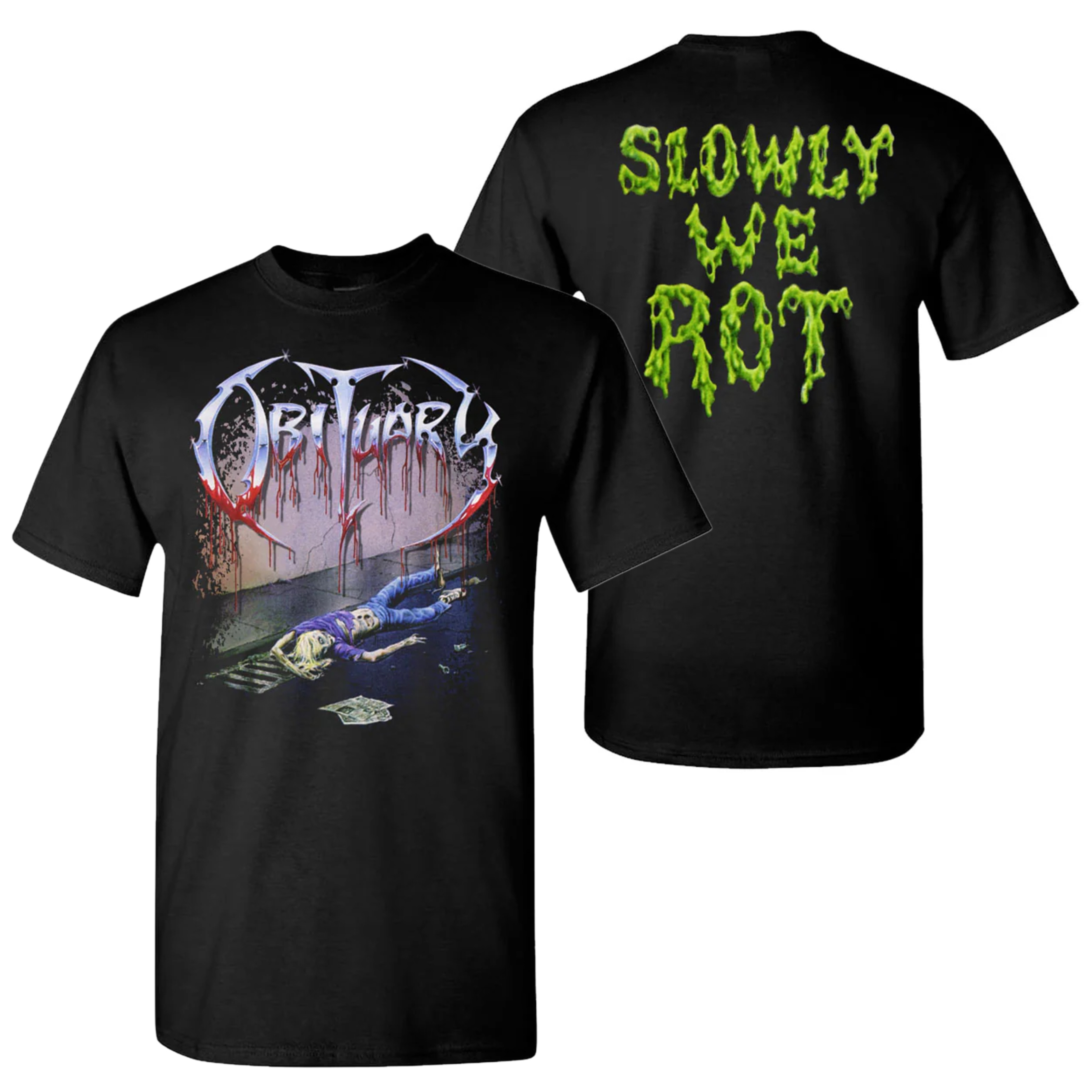 🇺🇸[PREORDER] เสื้อวง OBITUARY T-SHIRT รวมลายสุดฮิต ลิขสิทธิ์แท้จาก USA
