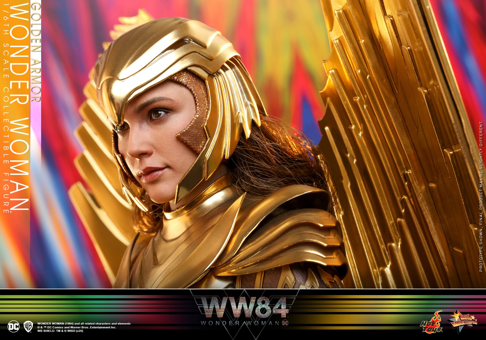 Hot Toys MMS577 Wonder Woman 1984 - Golden Armor Wonder Woman