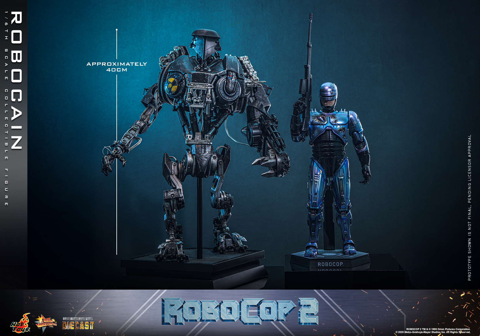 25/08/2568 Hot Toys MMS828D75 RoboCop 2 - RoboCain