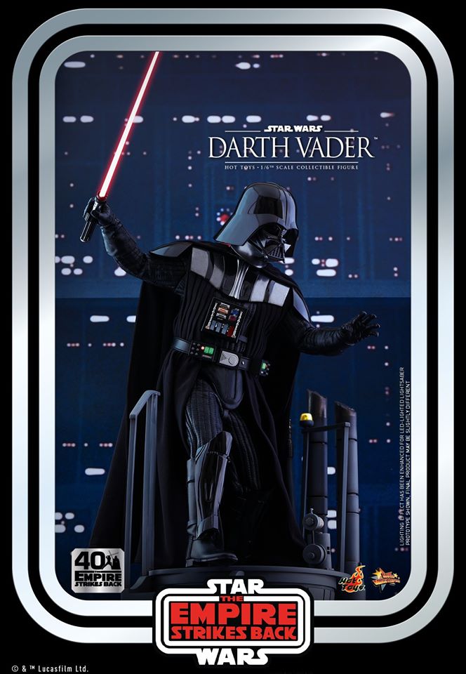 Hot Toys MMS572 Star Wars The Empire Strikes Back™ 1/6 Darth Vader™ (The Empire Strikes Back 40th Anniversary Collection)