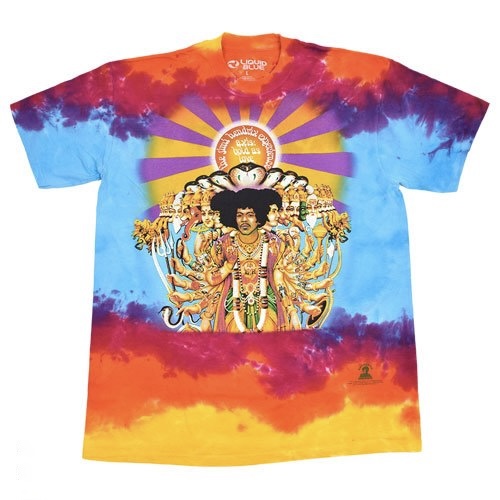 🇺🇸[PREORDER] เสื้อวง JIMI HENDRIX T-SHIRT รวมลายสุดฮิต ลิขสิทธิ์แท้ LIQUID BLUE จาก USA