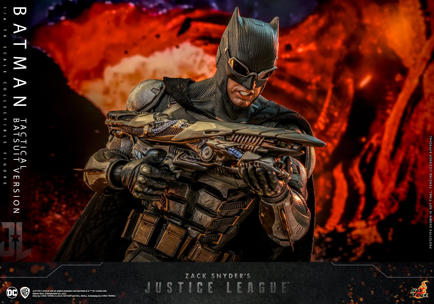 Hot Toys TMS085 1/6 Zack Snyder's Justice League - batman (Tactical Batsuit Version)