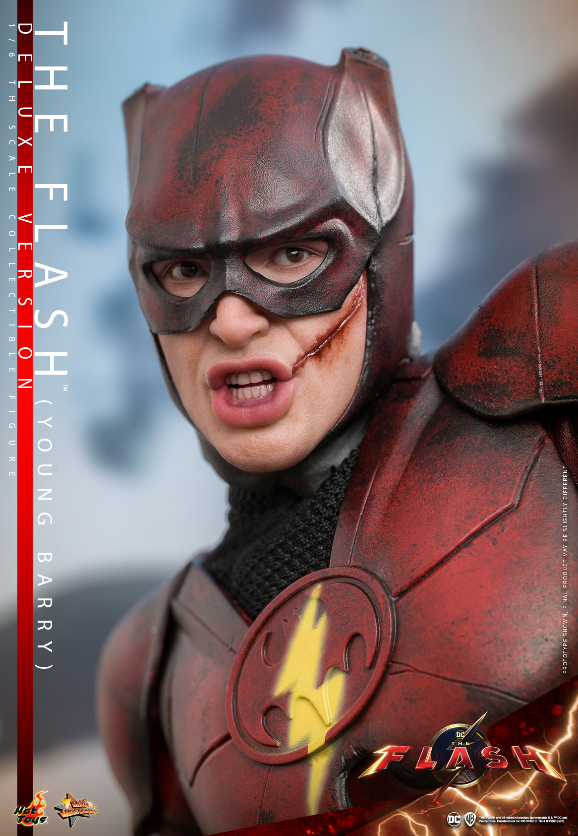 Hot Toys MMS724 1/6 The Flash - The Flash (Young Barry) [Deluxe Version]