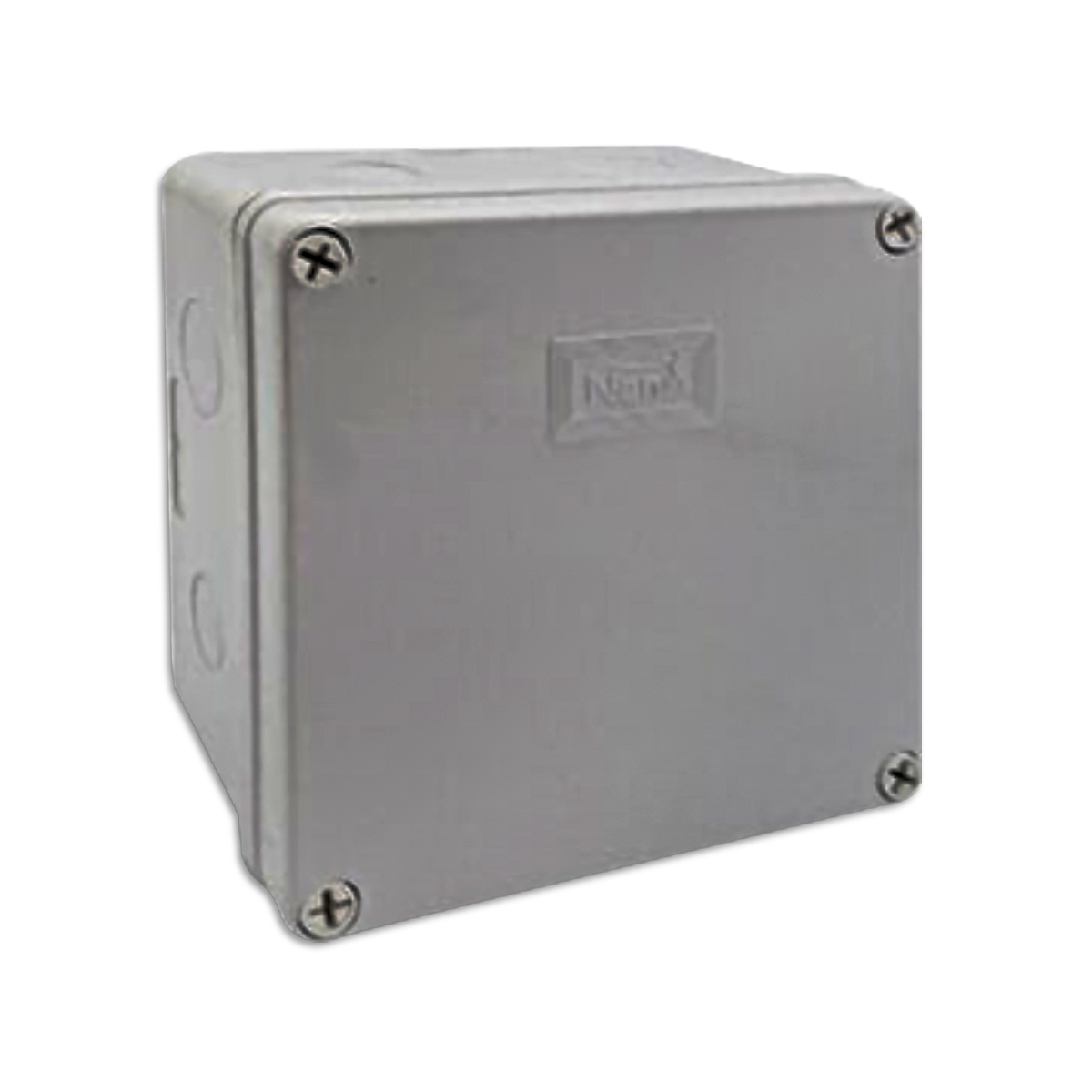 NANO กล่องกันน้ำ ขนาด 6x6x3.3" สีเทา รุ่น NANO-204G (30 ชิ้น/กล่อง)