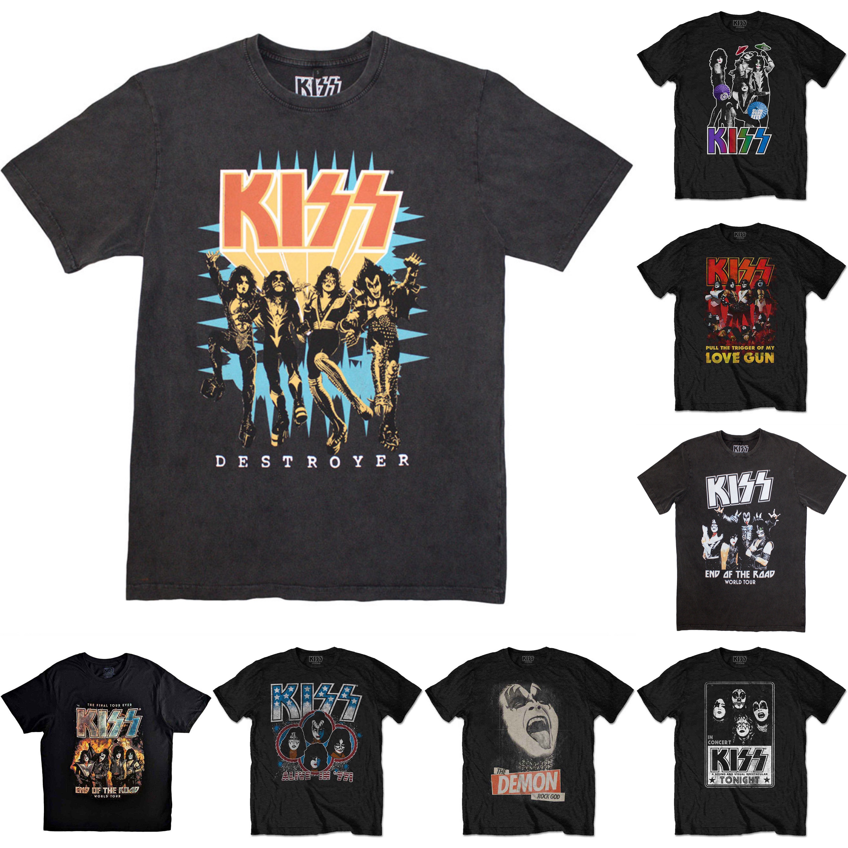 [PREORDER] เสื้อวง KISS T-SHIRT ลิขสิทธิ์แท้ UK รวมลายสุดฮิต