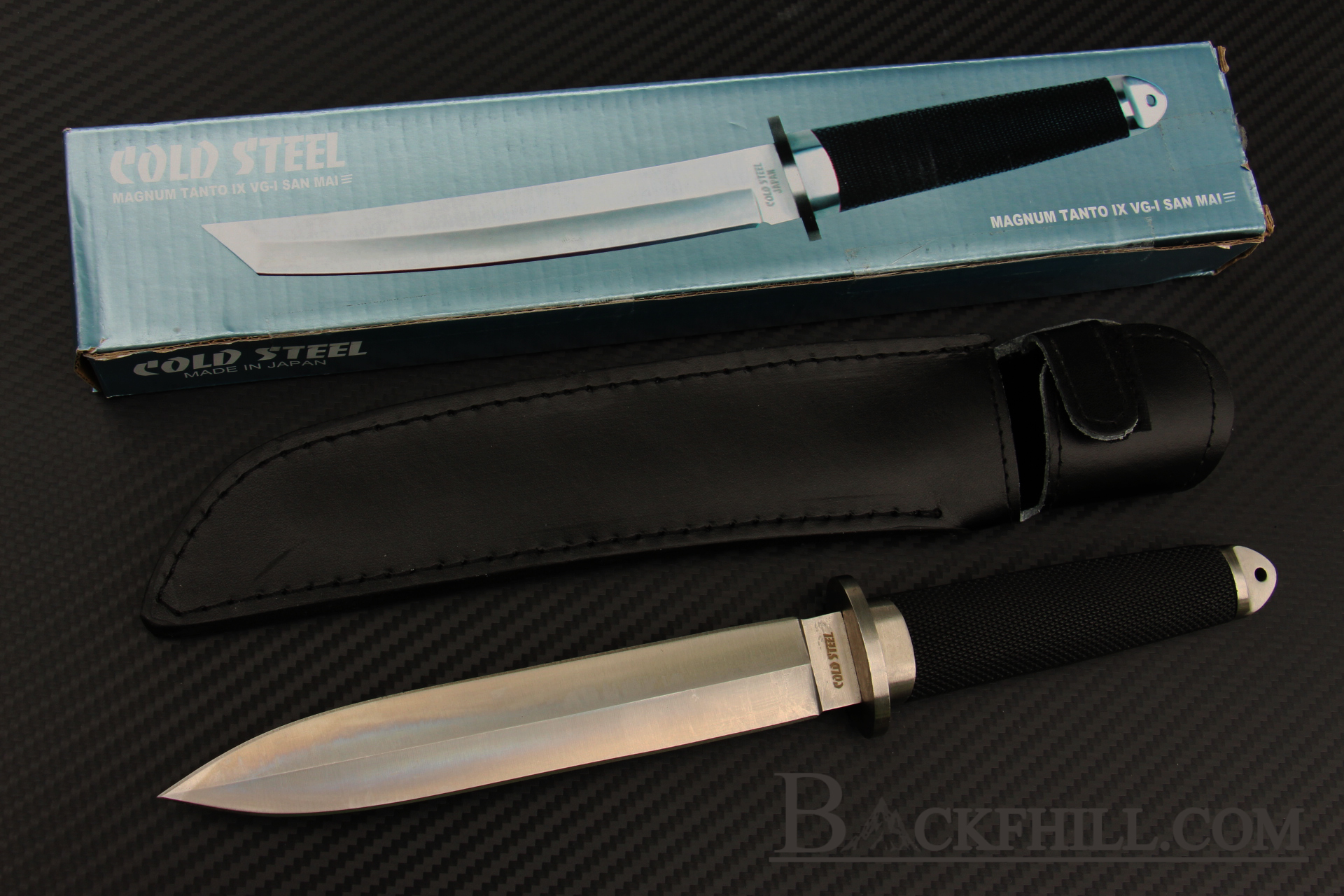 มีดใบตาย COLD STEEL MAGNUM TAI PAN ใบมีดสองคม (OME) AAA พร้อมซอง